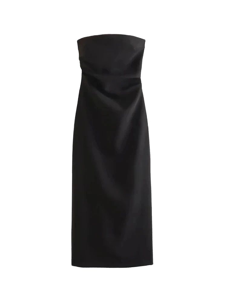 Women Fashion Strapless Gather - đánh giá và giá Zara Summer Clothing For Women