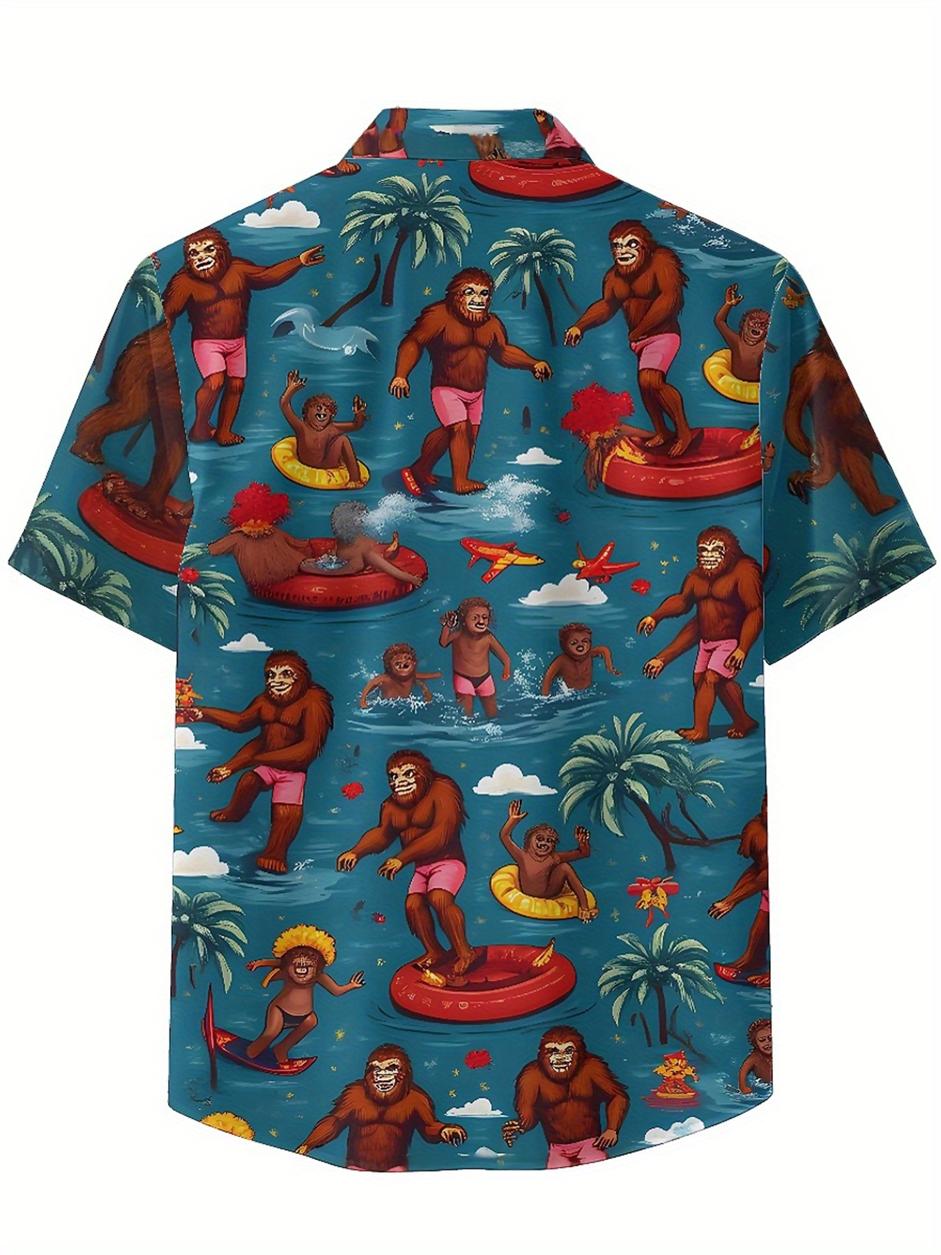 Men's Plus Size Hawaiian Shirt - đánh giá và giá Beach Shirt Hawaiian