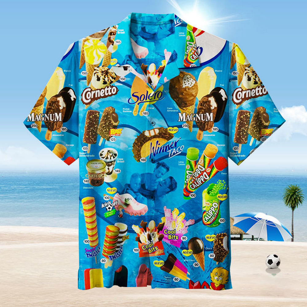 Ice Cream 3D Print Sport Quick - đánh giá và giá Summer Vacation Clothing Men