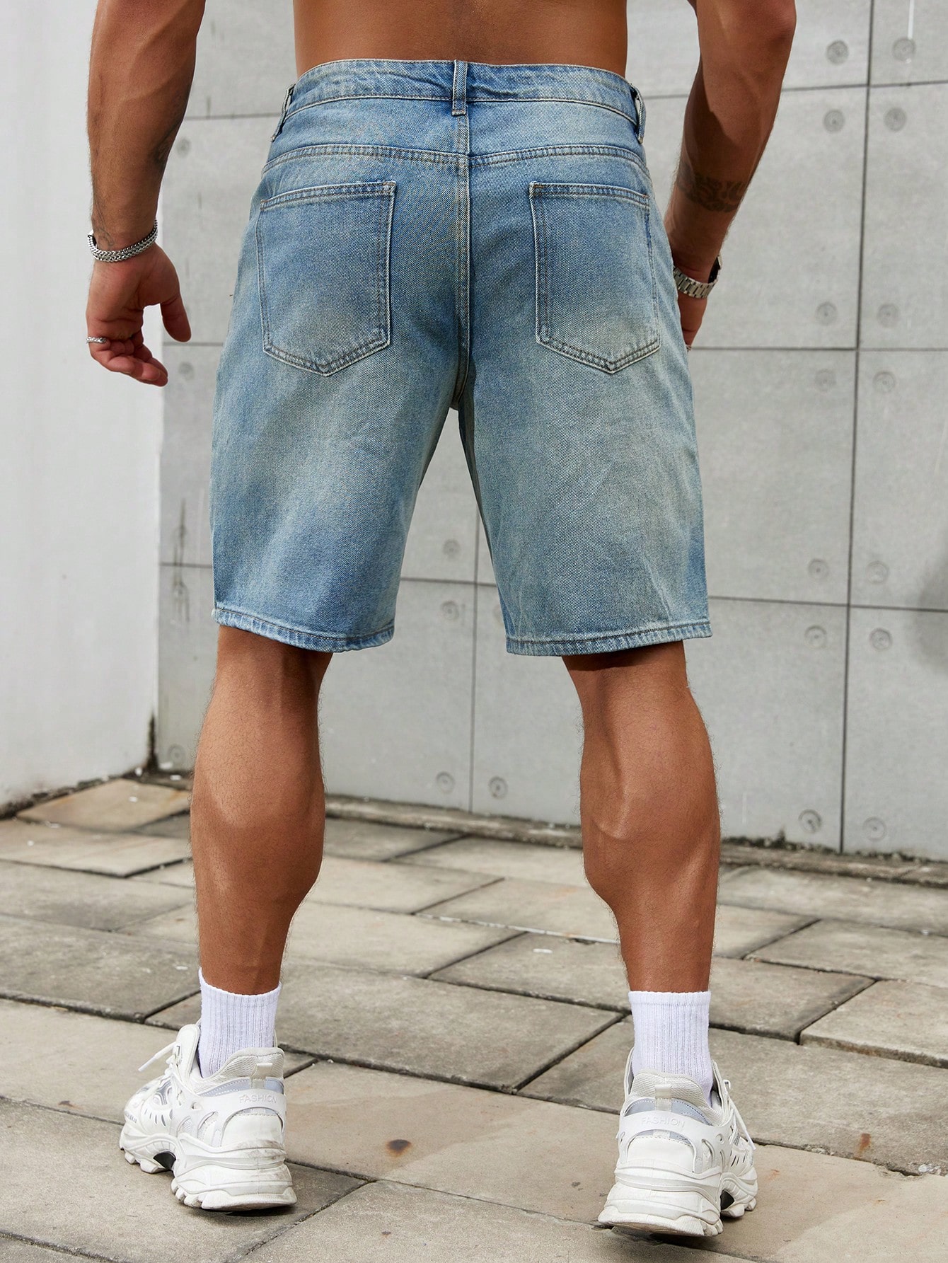 New Fashion Mens Ripped Short  - đánh giá và giá Summer Clothing Brands