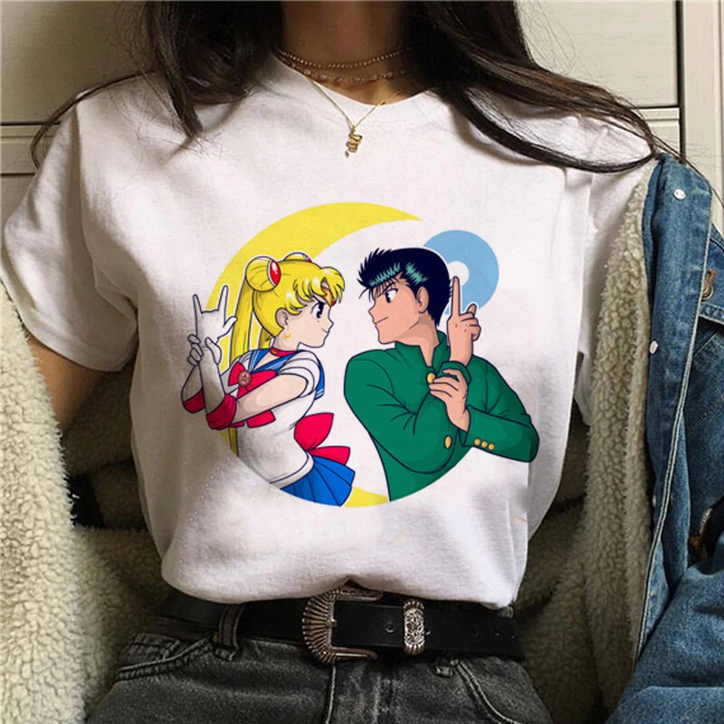 T Shirt 90s Anime Sailor Moon  - đánh giá và giá Summer Clothing Trends For Women
