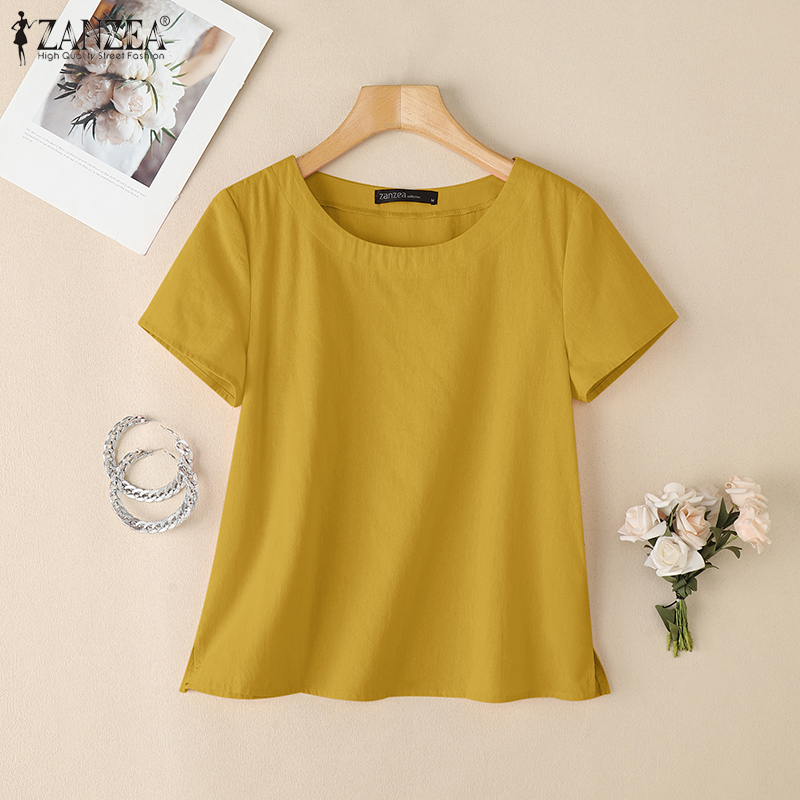 ZANZEA Summer Casual Cotton Bl - đánh giá và giá Summer Days Clothing