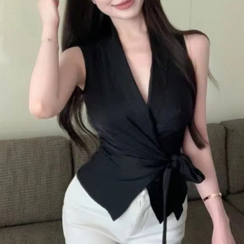 Temperament V Neck Bandage Sle - đánh giá và giá Summer Clothing Trends For Women