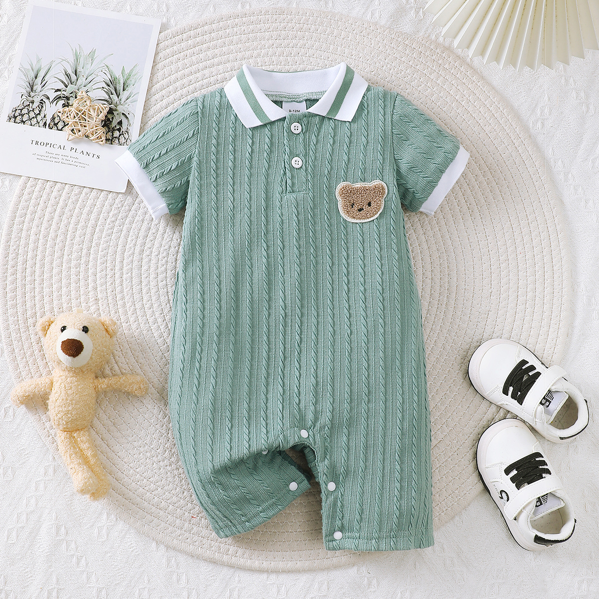 0-18 Months old Newborn Baby b - đánh giá và giá Summer Clothing Baby