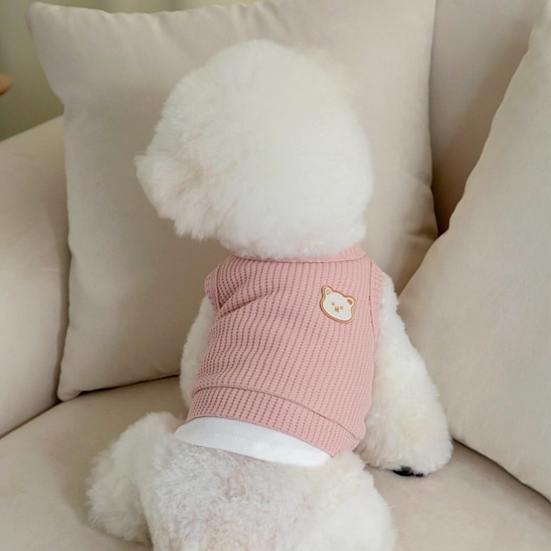 Yellow Waffle Pet Clothes Summ - đánh giá và giá Soft Summer Yellow Clothing