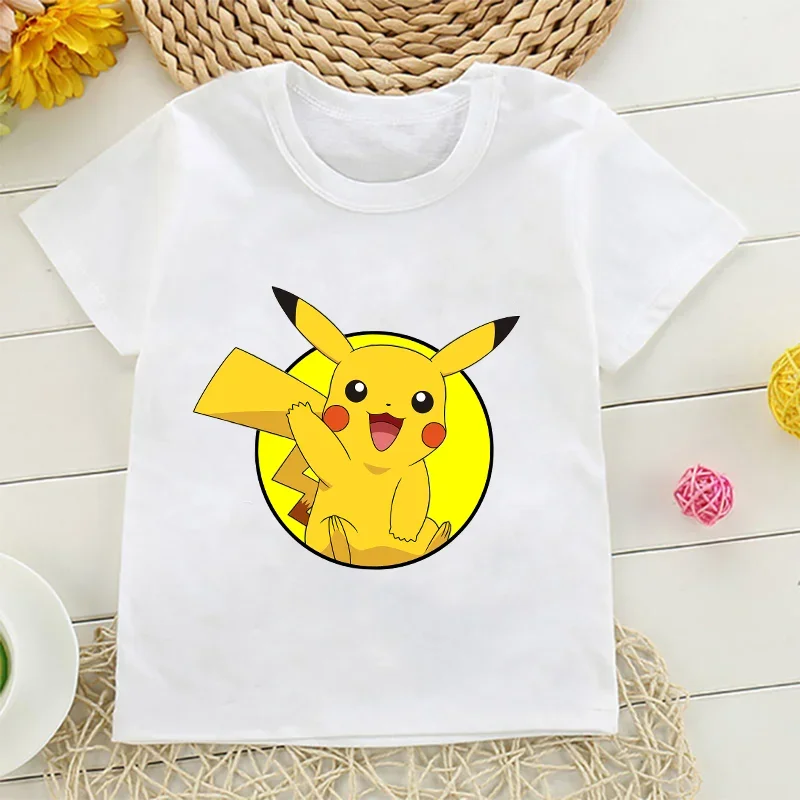 Pikachu Pokemon Cotton T Shirt - đánh giá và giá Summer Clothing For Baby Boy