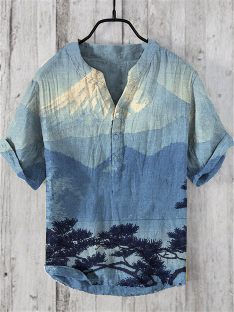 2025 Henry Shirt Men's Casual  - đánh giá và giá Summer Vacation Clothing Men