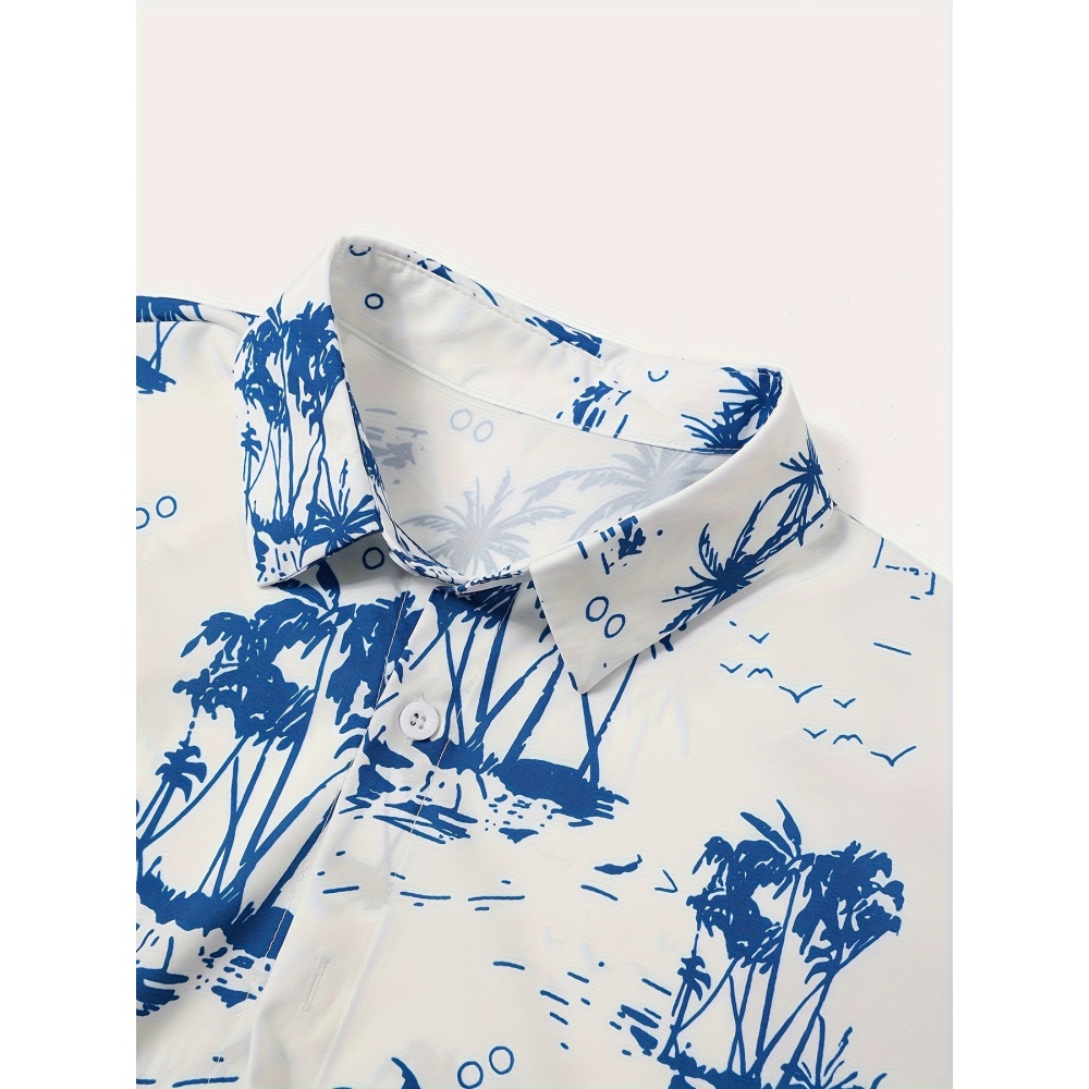 Summer Man Set Coconut Tree Fr - đánh giá và giá Beach Shirt Hawaiian