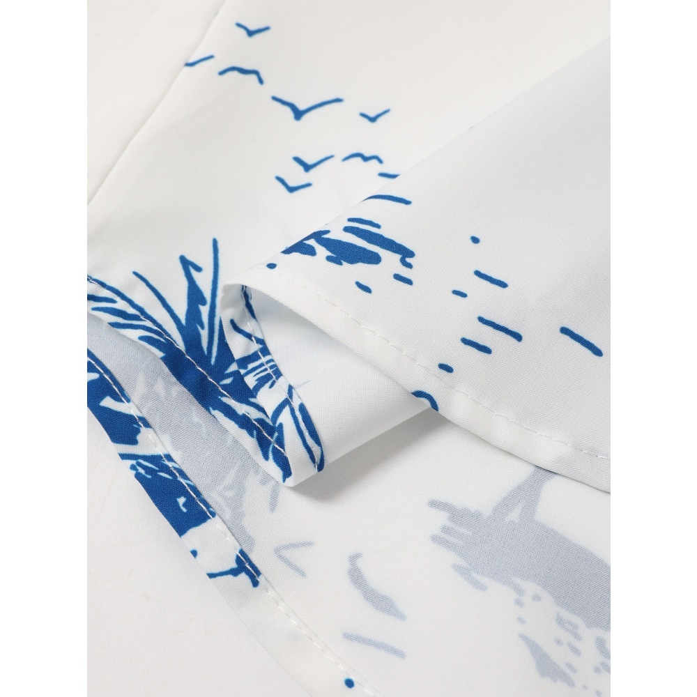 Summer Man Set Coconut Tree Fr - đánh giá và giá Beach Shirt Hawaiian