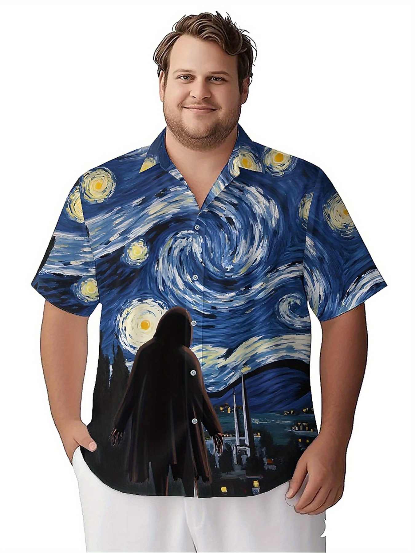 Men's Plus Size Hawaiian Shirt - đánh giá và giá Beach Shirt Hawaiian