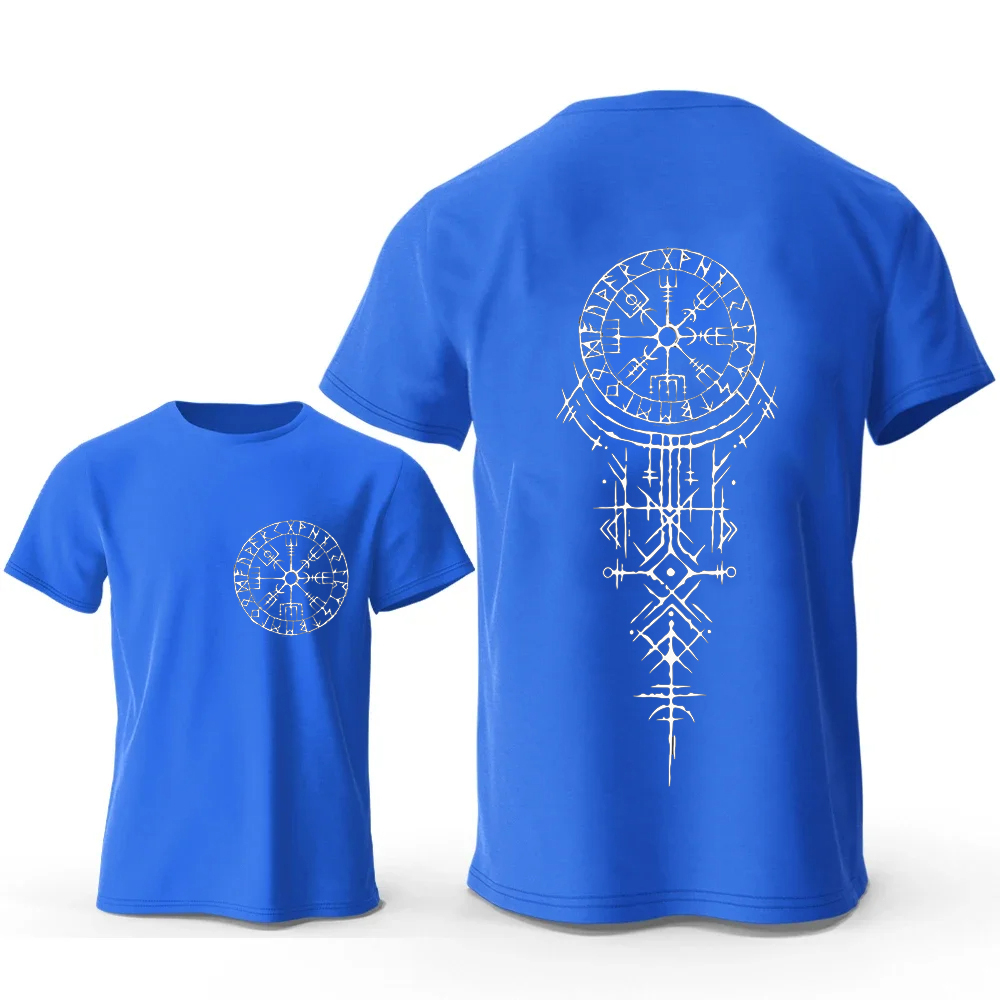 Viking Runic Compass Graphic T - đánh giá và giá Summer Viking Clothing