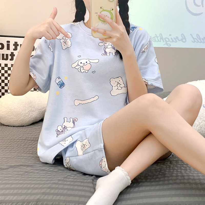 Two-Piece Set Sanrio New Cute  - đánh giá và giá Summer Clothing Pictures