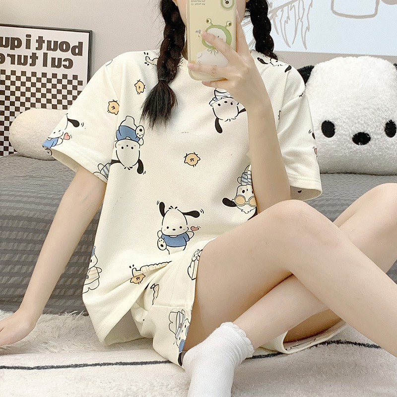 Two-Piece Set Sanrio New Cute  - đánh giá và giá Summer Clothing Pictures