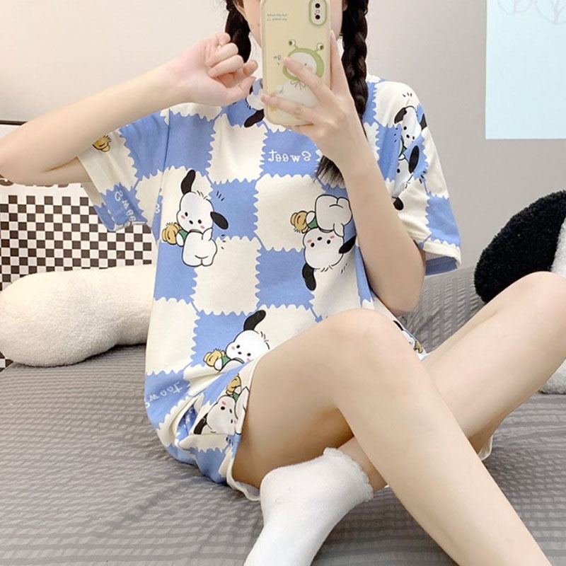 Two-Piece Set Sanrio New Cute  - đánh giá và giá Summer Clothing Pictures