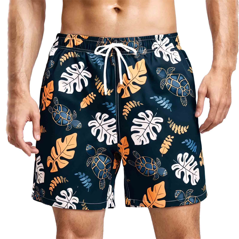 Colorful Palm Tree Print Mens  - đánh giá và giá Summer Vacation Clothing Men