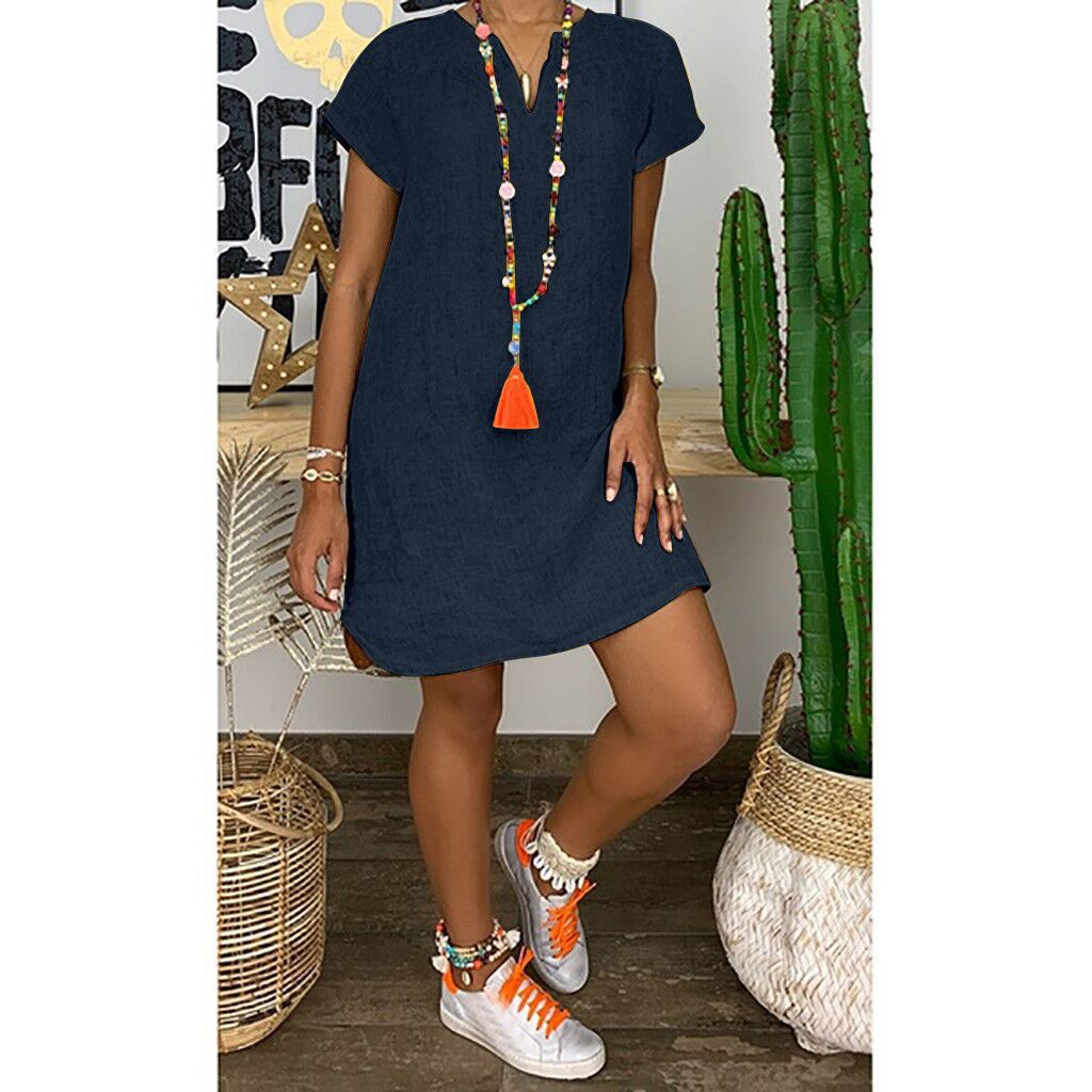 Summer loose solid color short - đánh giá và giá Zara Summer Clothing For Women