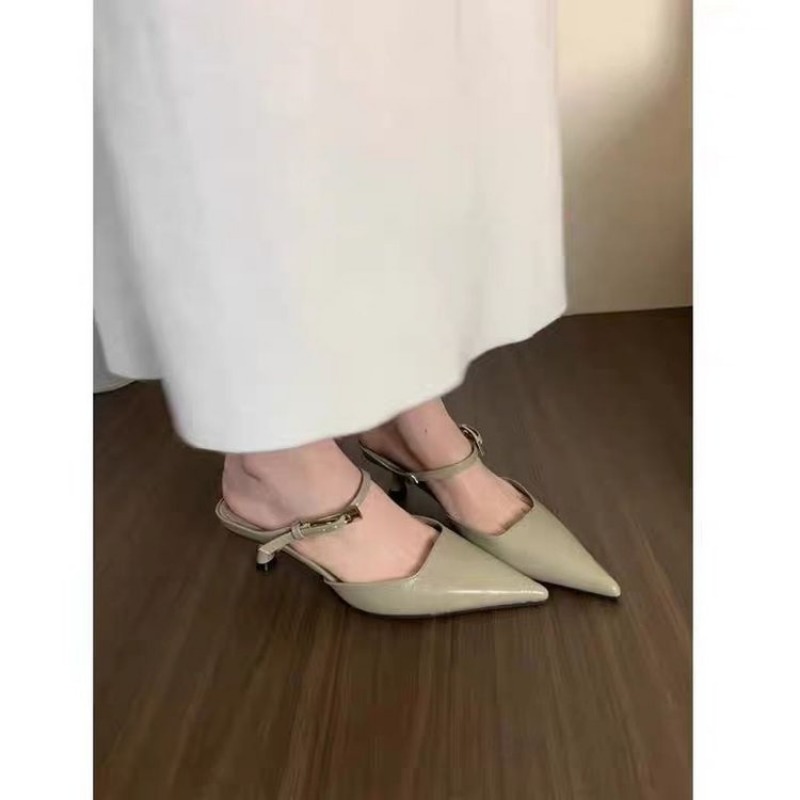 Women Pointed Toe Slippers Mid - đánh giá và giá Summer Clothing Brands