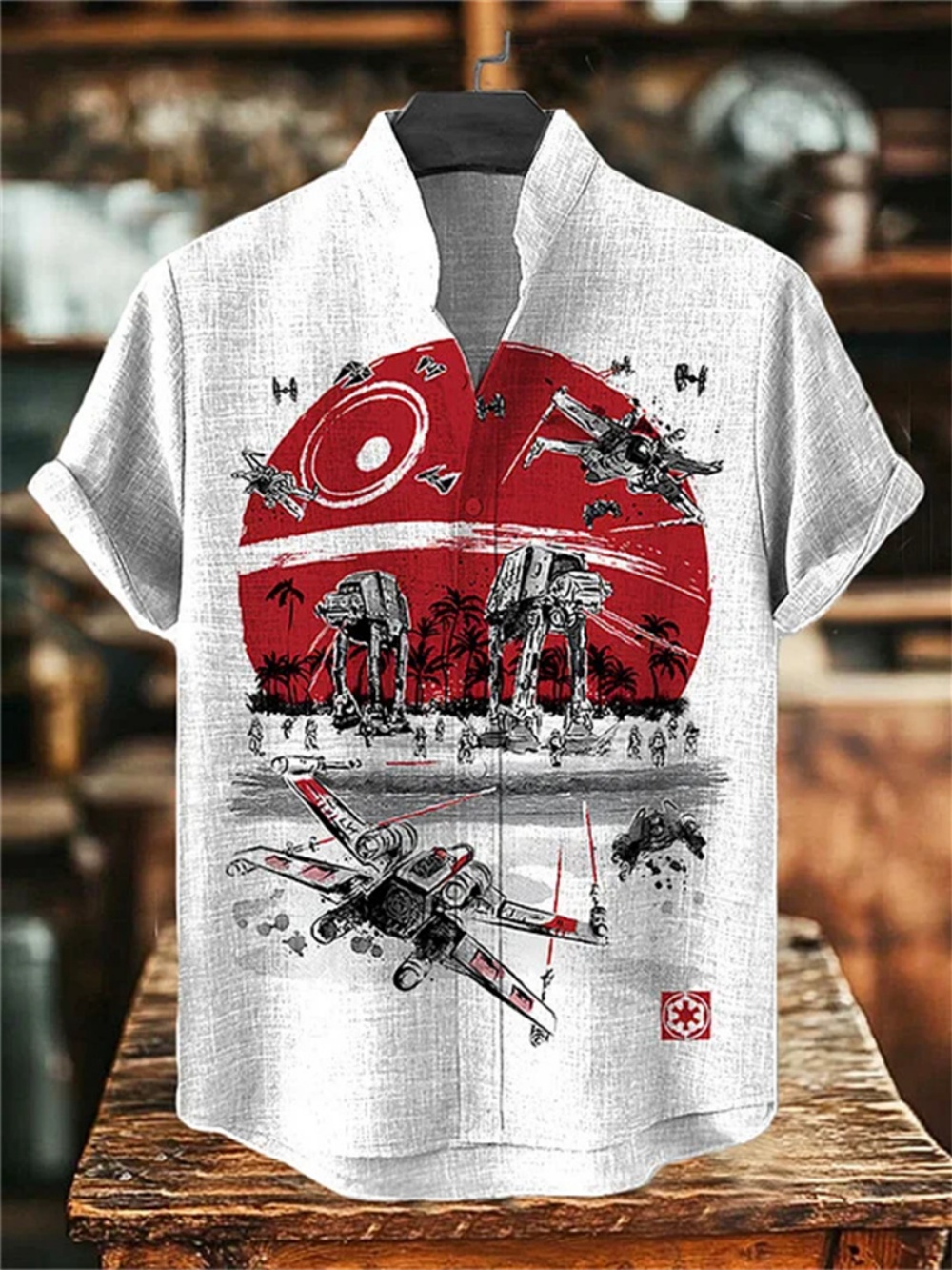Men's Summer Linen Shirt Short - đánh giá và giá Summer Vacation Clothing Men