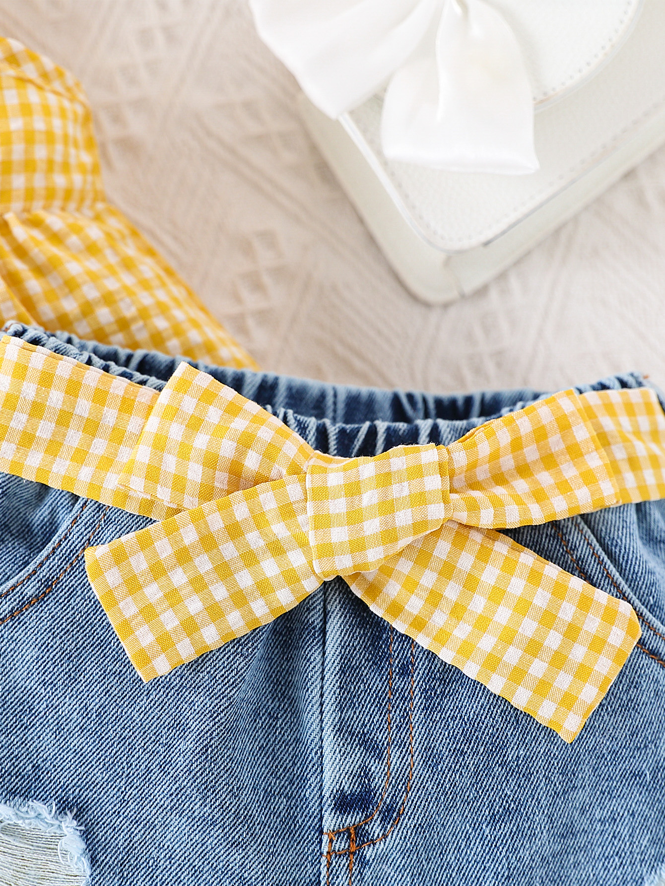 Summer Baby Girls Clothing Set - đánh giá và giá Soft Summer Yellow Clothing