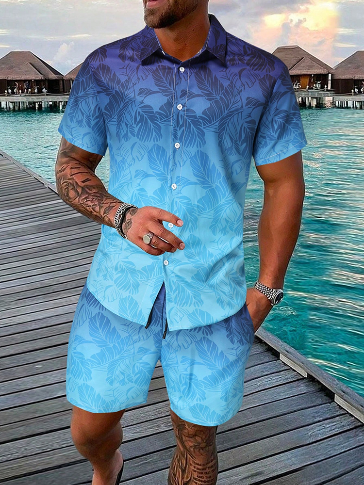 Men's Hawaiian Short-sleeved S - đánh giá và giá Beach Shirt Hawaiian