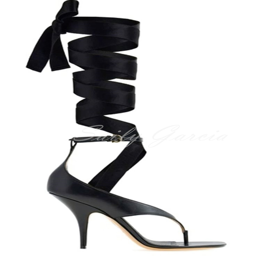Brown Leather High Heel Flip F - đánh giá và giá Summer Clothing Modest