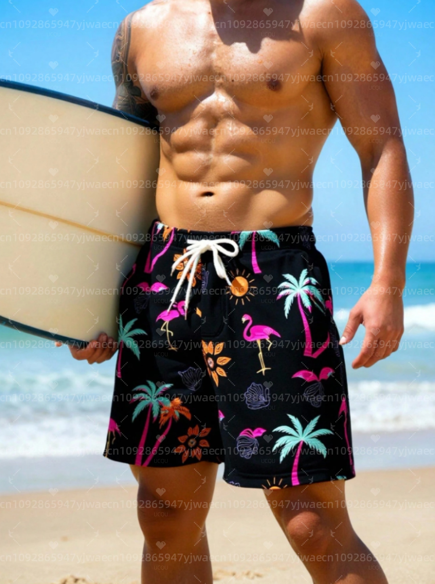 Summer Men Board Surf Shorts H - đánh giá và giá Summer Vacation Clothing Men