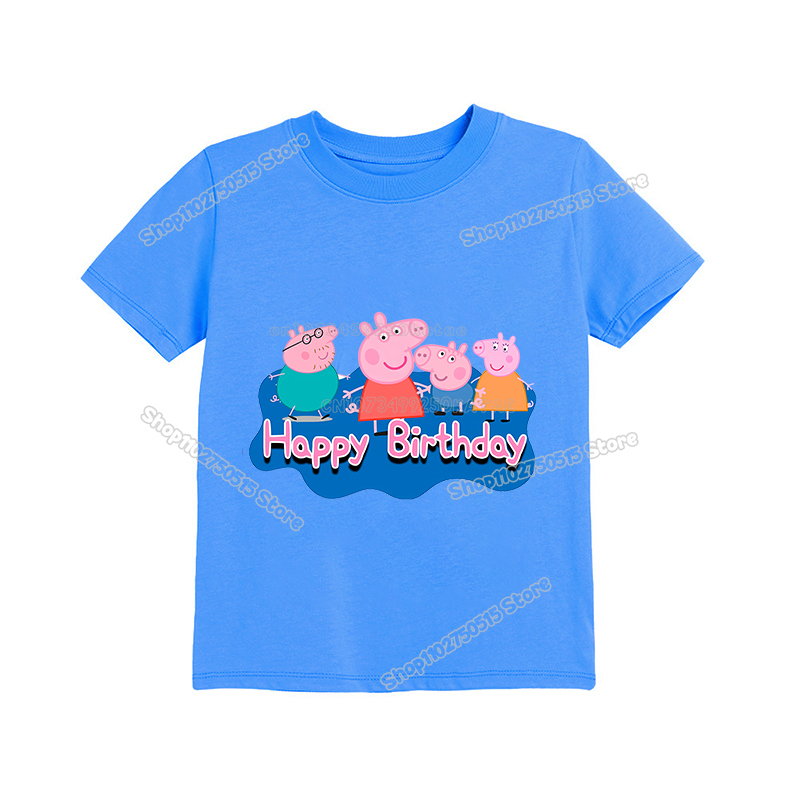 Peppas Pig Girl T Shirt George - đánh giá và giá Summer Clothing Kids Boys