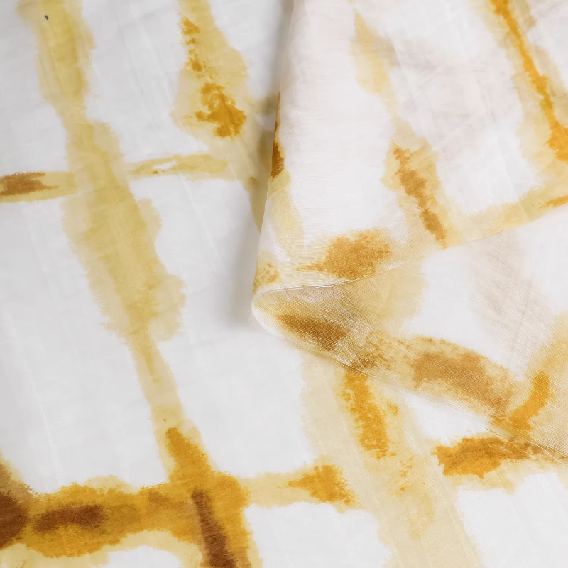 Yellow Ombre Tie Dyed Lyocell  - đánh giá và giá Soft Summer Yellow Clothing