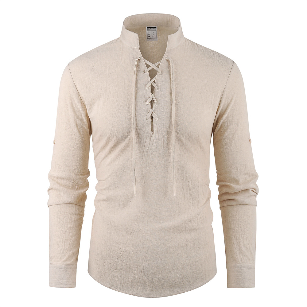 Men's Vintage V-neck T-shirt P - đánh giá và giá Summer Viking Clothing