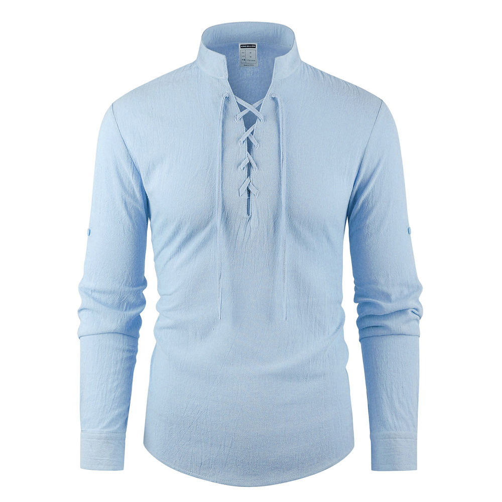 Men's Vintage V-neck T-shirt P - đánh giá và giá Summer Viking Clothing