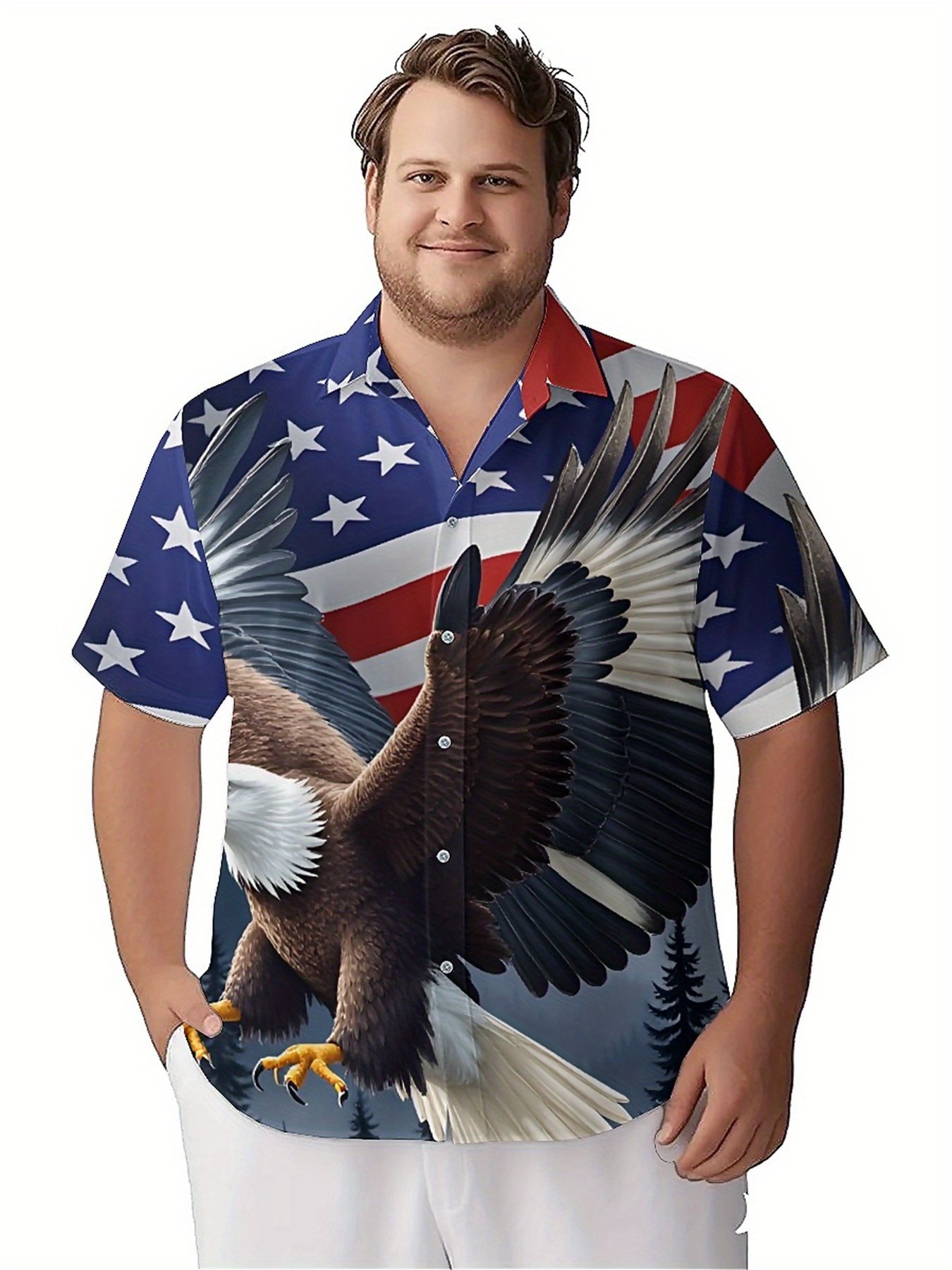 Men's Plus Size Hawaiian Shirt - đánh giá và giá Summer Days Clothing