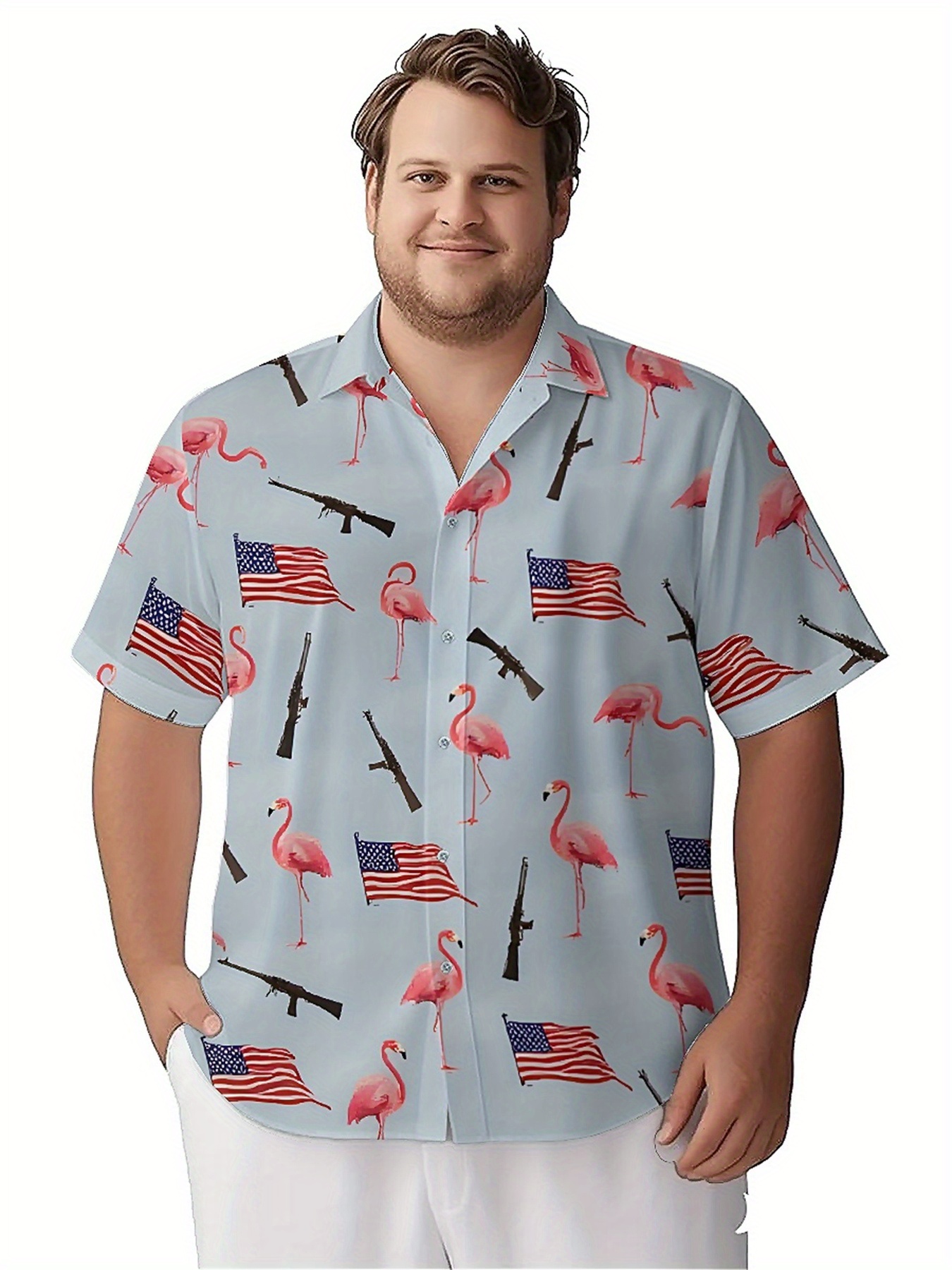 Men's Plus Size Hawaiian Shirt - đánh giá và giá Beach Shirt Hawaiian