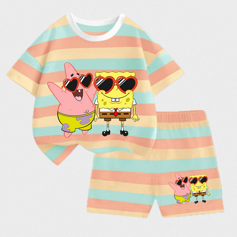SpongeBobs SquarePants Kids T- - đánh giá và giá Summer Clothing Baby