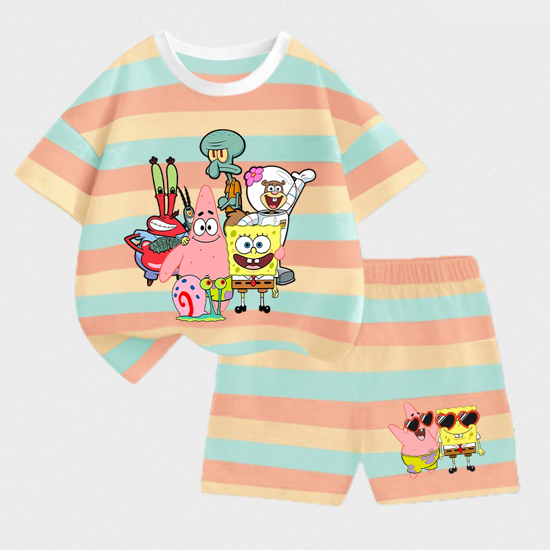 SpongeBobs SquarePants Kids T- - đánh giá và giá Summer Clothing Baby