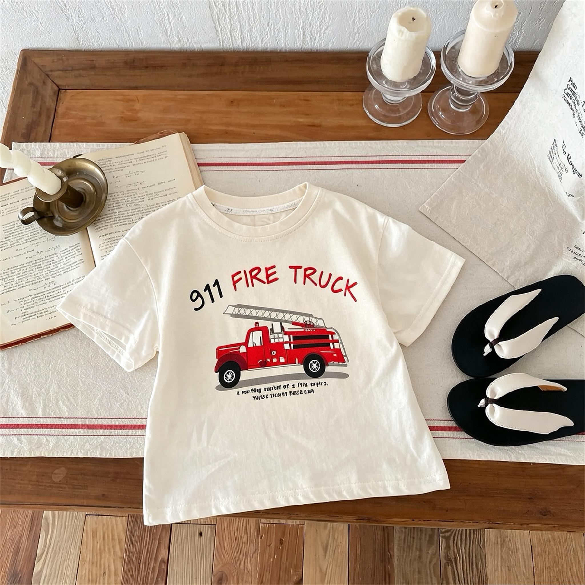 Printed Car Boys Girls T-shirt - đánh giá và giá Summer Clothing Boutiques