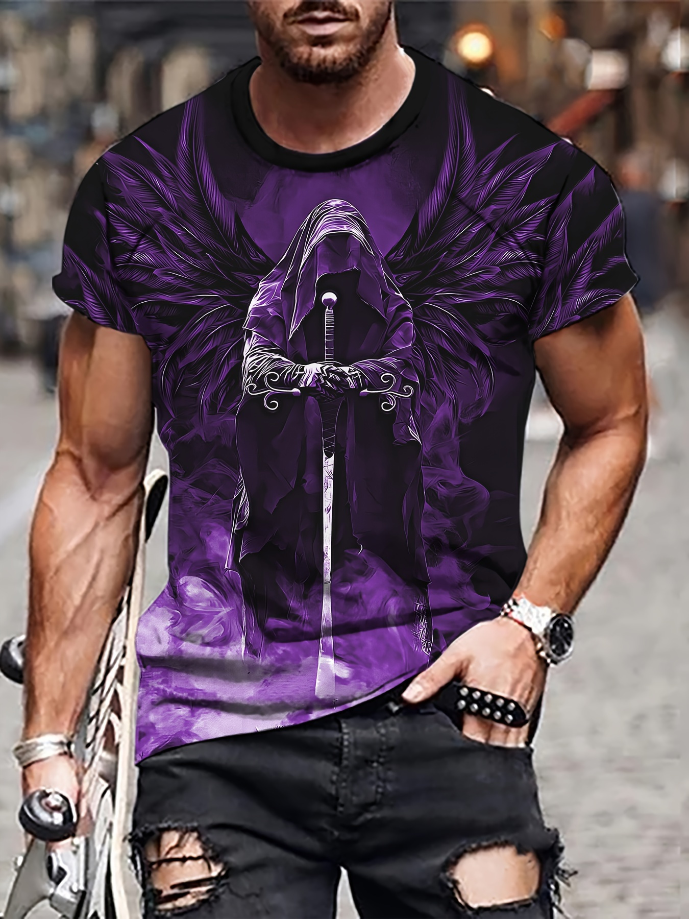 Summer Viking Warrior Pattern  - đánh giá và giá Summer Viking Clothing