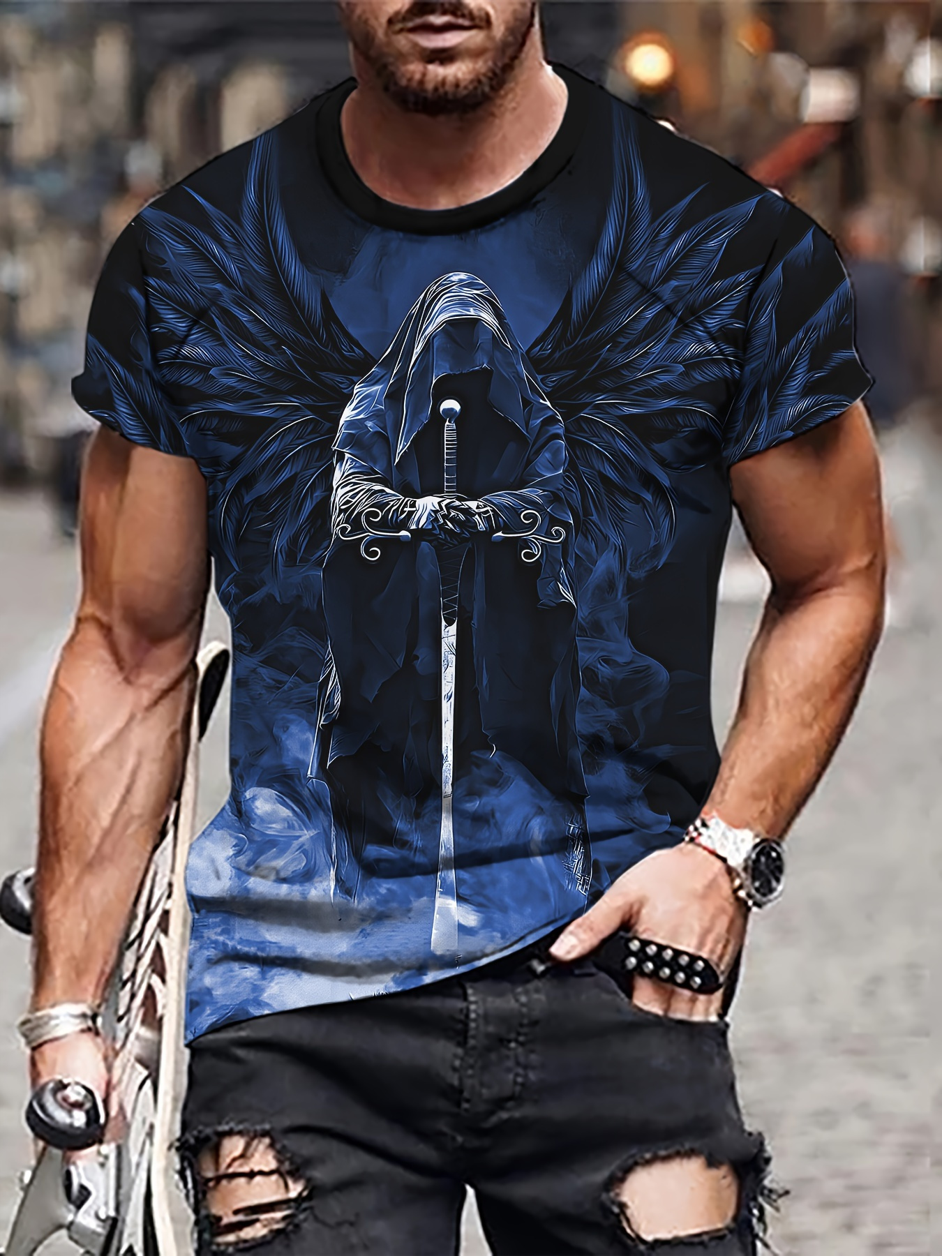 Summer Viking Warrior Pattern  - đánh giá và giá Summer Viking Clothing